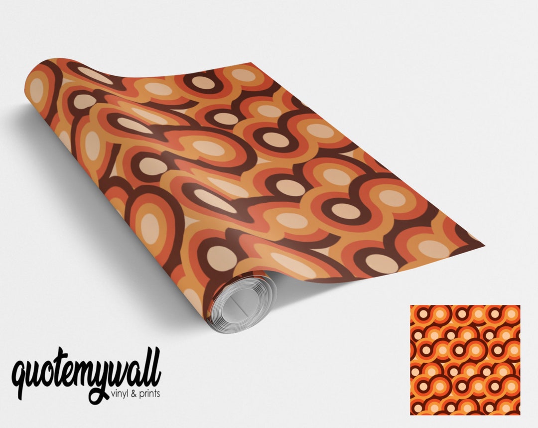 Retro Vinyl Wrap, Vintage, Furniture Upcycle Wrap, Furniture Upcycling