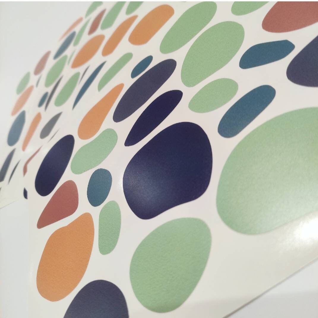 Modern Boho Chic Polka Dot Stickers Wall Decals for Kids Rooms - Etsy UK