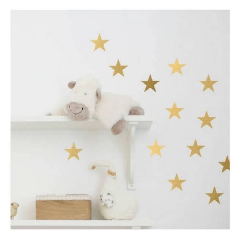 Star Wall Stickers Star Wall Decals Stars Stickers Nursery Etsy