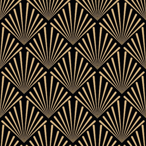 Art Deco Gold Square Pattern Vinyl Furniture Wrap Vinyl Wraps Etsy Canada