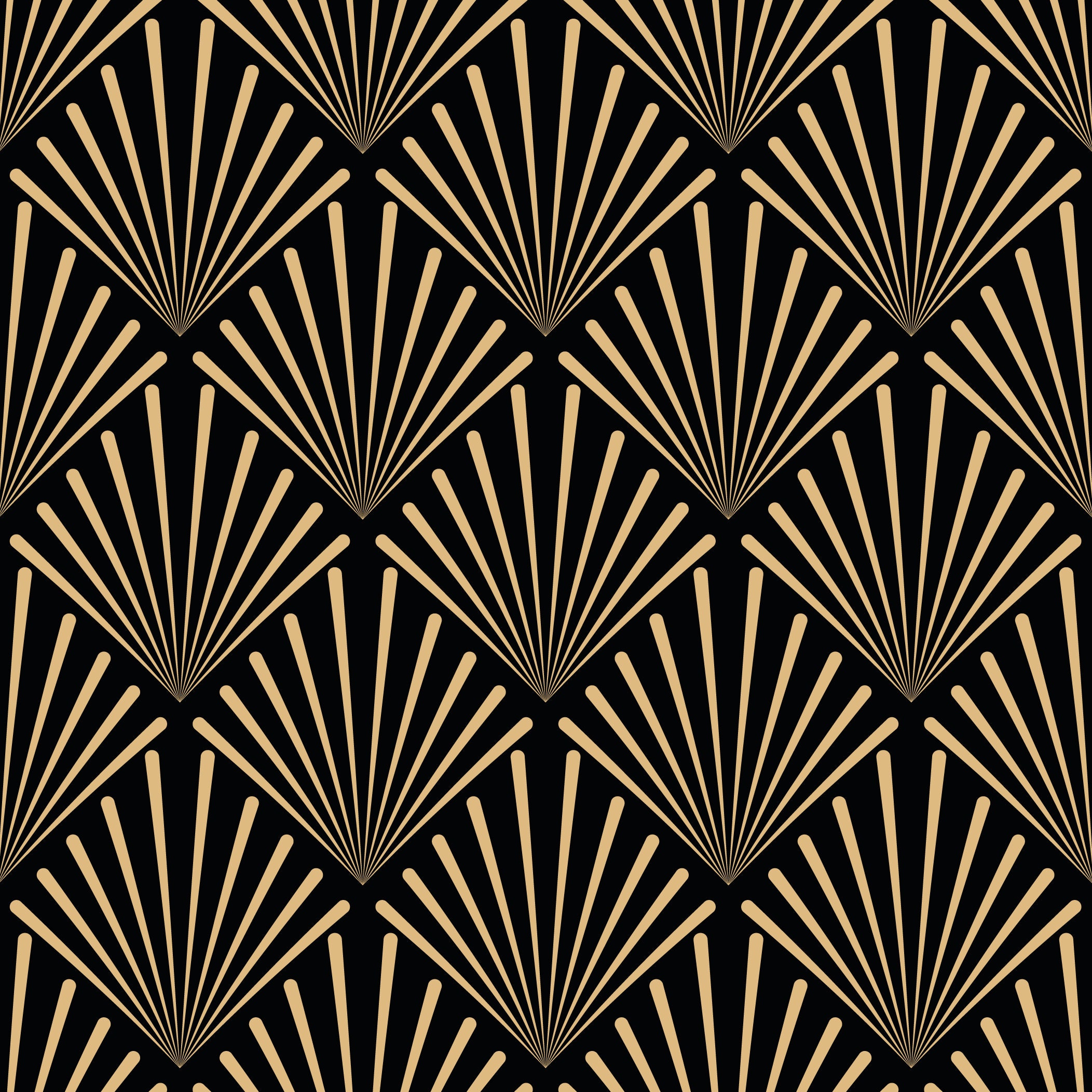 Removable Self-Adhesive Vinyl Stickers Art Deco Gold Square Pattern Vinyl Furniture Wrap Vinyl Wraps For Furniture