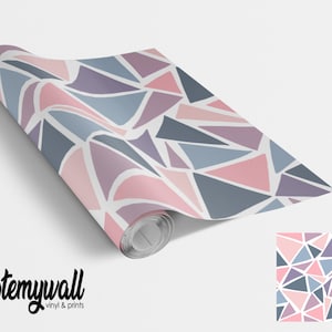 Pastel Terrazzo Pattern Vinyl Furniture Wrap Vinyl Wraps For Furniture