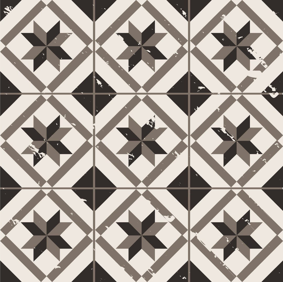 Vintage Geometric Pattern Vinyl Wrap Vinyl Wraps for Furniture - Etsy UK