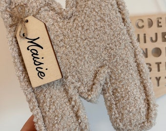 Custom Plush Name Wall Pillow, Name Sign Letters for Wall, Plush ...