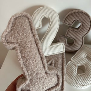 números de tecido. Primeiro adereço de aniversário, adereço para bebê, anúncio de bebê, adereço para fotografia de bebê