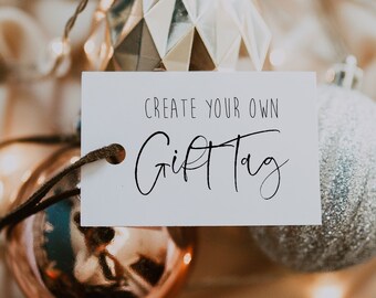 Recycled Christmas Gift Tags | Sustainable, Personalised Eco Gift Wrap