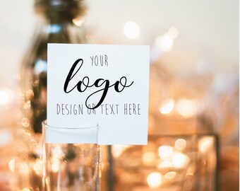 Eco Friendly Table Place Card: Custom Design