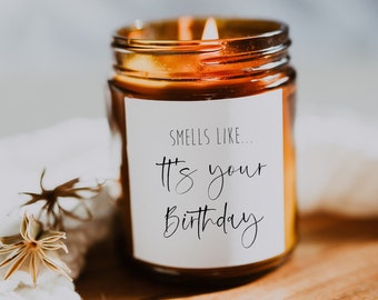 Eco Soy Wax Candle: Aromatherapy Birthday Gift, Essential Oils