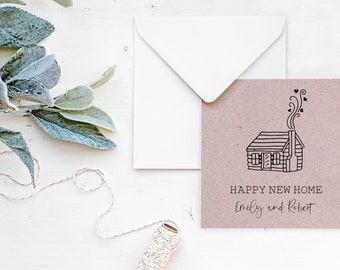 Personalised Eco Friendly New Home Card | Sustainable Congratulations Moving House