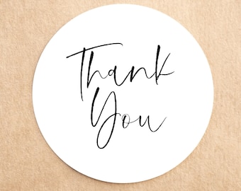 Eco Friendly Thank You Stickers: Recycled Paper Envelope Seals