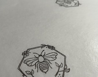 Bee Gift Wrap: 100% Recycled Tissue Paper, Eco Friendly Packaging