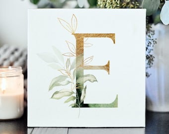 Personalized Monogram Card: Eco Friendly Initial Greetings