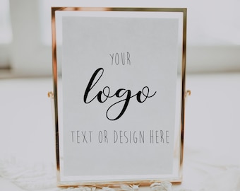 Custom Logo Print: Eco-Friendly Business Poster