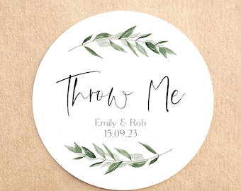 Eco Friendly Custom Wedding Stickers Envelopes Seals Recycled Initial stickers Bespoke wedding stickers Eco stickers Create your own sticker