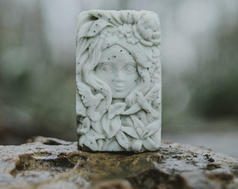 Handmade Goddess Soap: Natural Vegan Bar Soap, Eco Friendly Gift