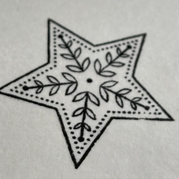 Folk Star Recycled Tissue Paper | Eco Gift Wrap, Sustainable Packaging (Handmade UK)