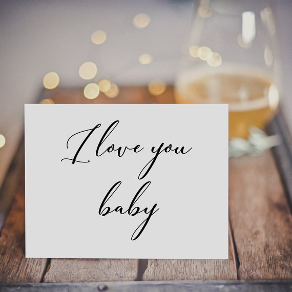 Custom Calligraphy Valentine Print | Boho Text Poster (Recycled Paper)