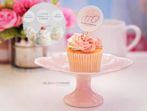 Eco friendly wedding cake topper, create your own wedding cake topper, recycled cake topper, eco wedding tag,