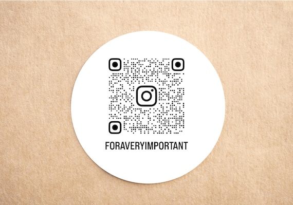 QR Code Stickers For Business | Custom QR Code Labels | Small Business Packaging Sticker | Scan Me Sticker | Personalised Business Sticker