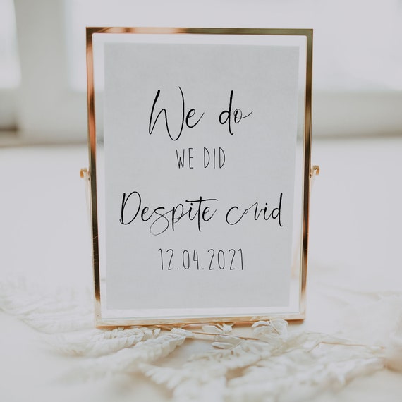 Design your own COVID wedding print, create your own wedding poster, custom text print, bespoke text print, boho poster A0A1A3A