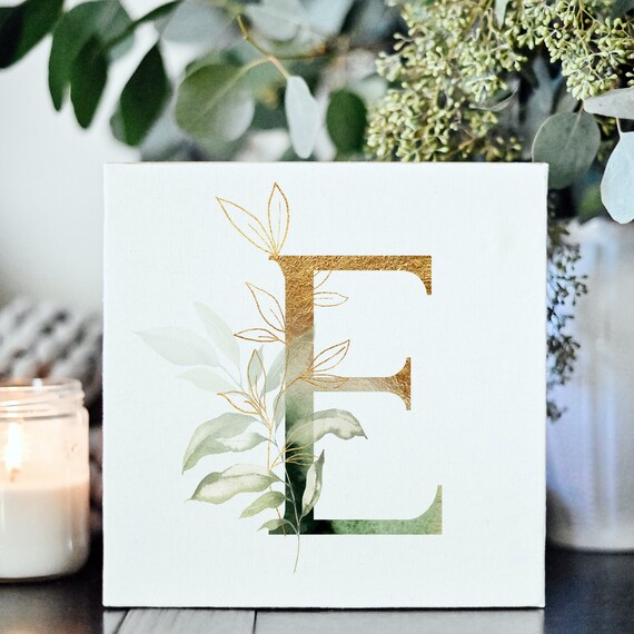Eco friendly Personalised letter card, monogram card, alphabet card, initial card, recycled card,  typography card, greetings card