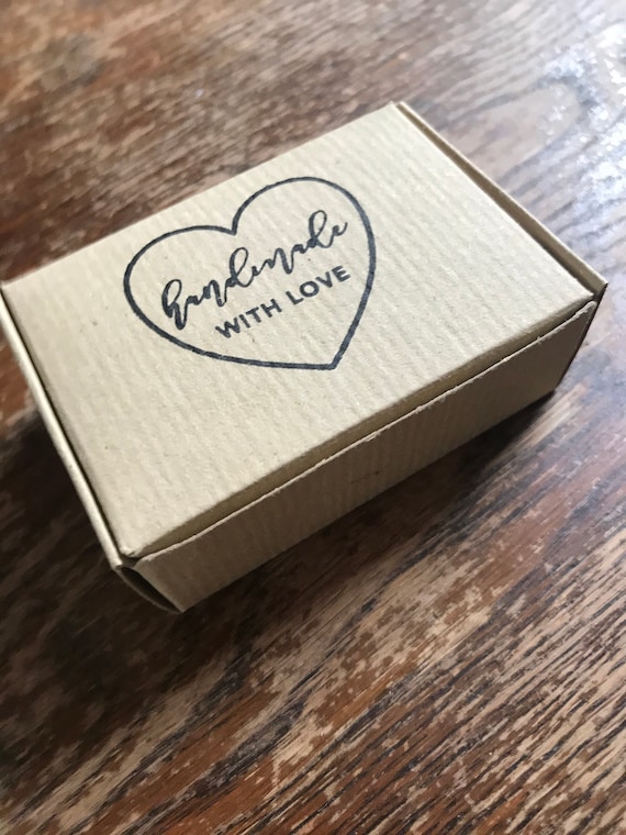 Small recycled gift box, eco-friendly packaging, sustainable gift packaging, small soap box, small recycled jewellery box, 74x51x25mm