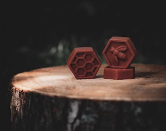 Eco Friendly Bee Soap: Organic Vegan Soap Wedding Favor
