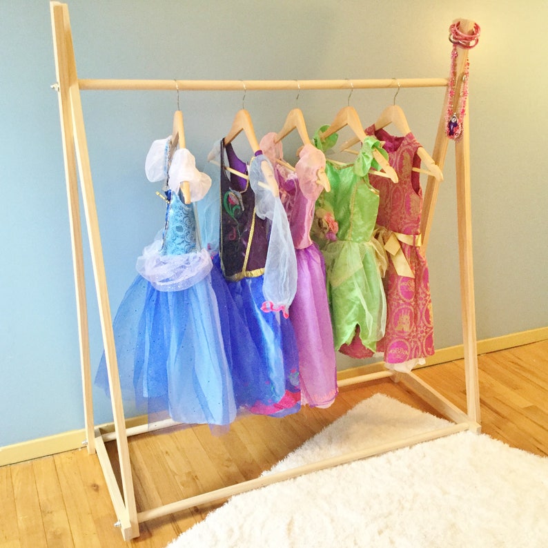 Dress up Storage Kids Clothing Rack Dress up Station Etsy