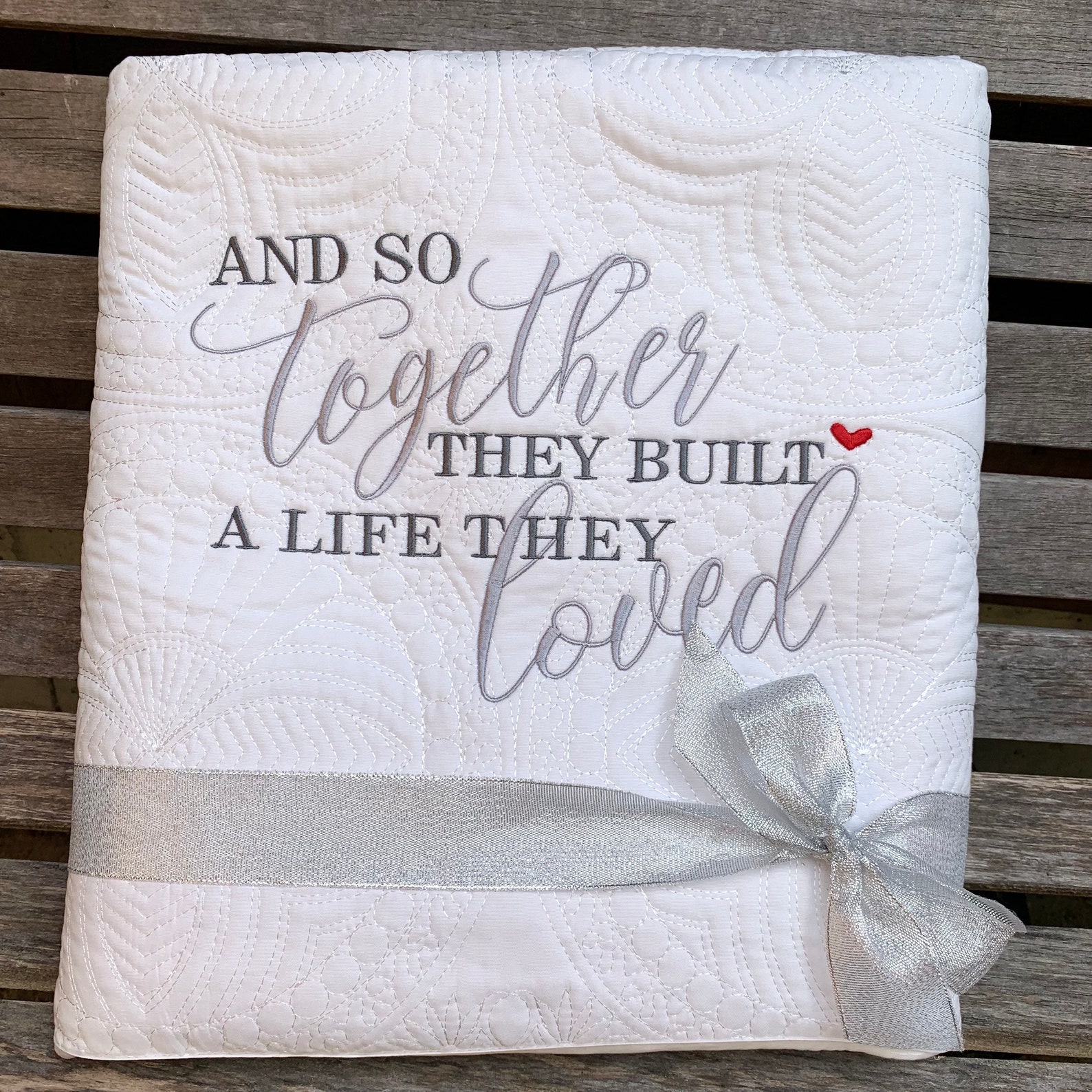 Wedding Gift Quilt Personalized Wedding Gift Custom Wedding Etsy