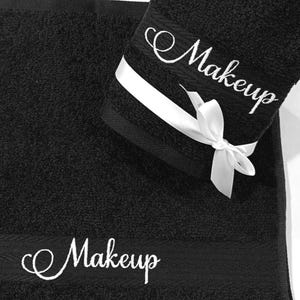 Makeup Towels,  Gift for Teacher, Mother’s, Teen, Graduation, Birthday, Girlfriend,  Embroidered Washcloth