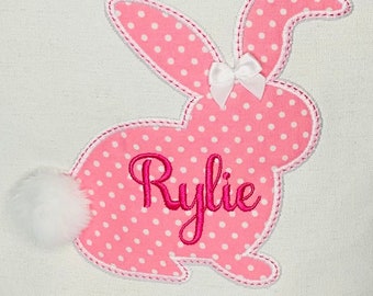 Personalized Easter, Custom Easter Basket, Bunny Bag