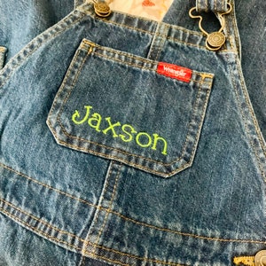 Kids Overalls Jumpsuit Personalized for Boys & Girls