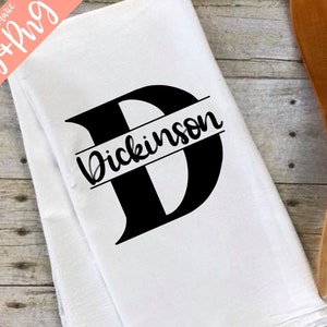 Split Monogram D Digital Download (SVG & PNG)