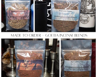 Made to Order Goetia Incense Blends