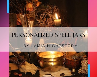Personalized Jar Spells by Lamia NightStorm