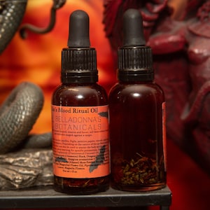 Bats Blood Ritual Oil