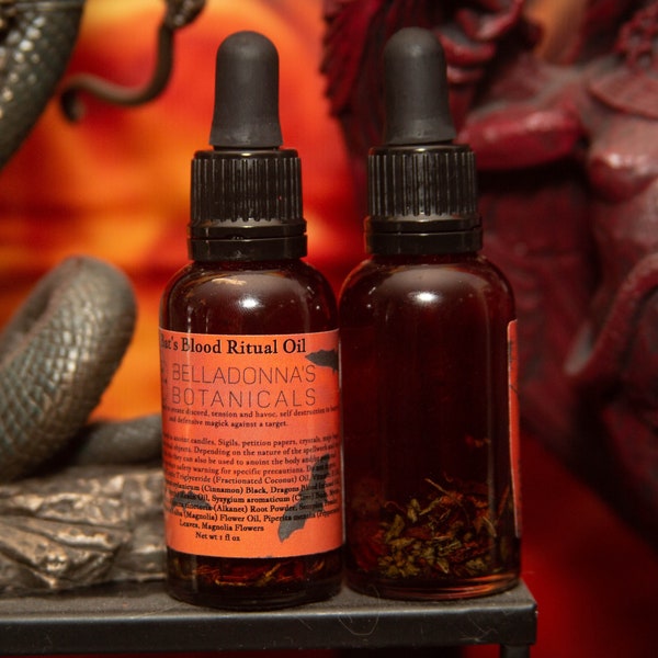 Bats Blood Ritual Oil