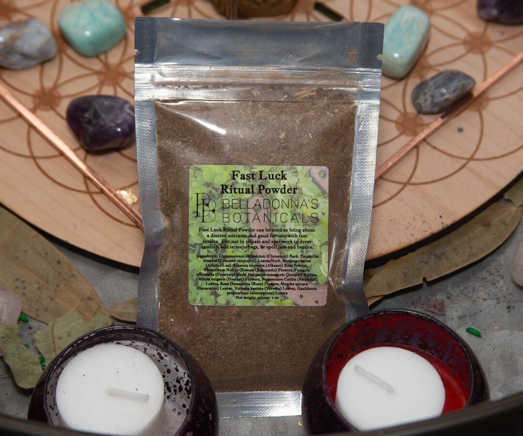 Fast Luck Ritual Powder - Etsy