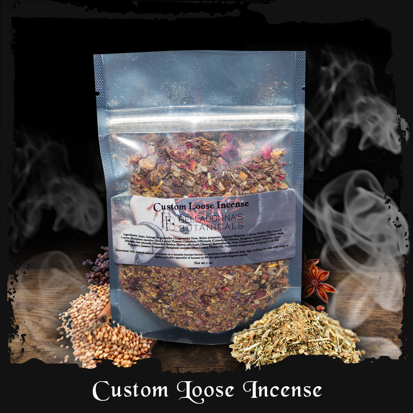 Custom Loose Incense Blends