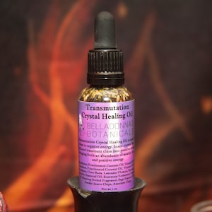 Transmutation Crystal Healing Oil
