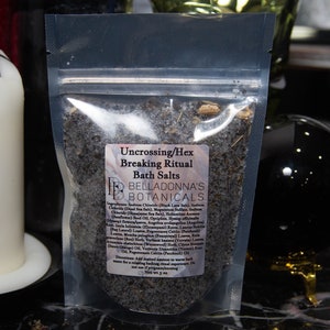 Uncrossing & Hexbreaking Ritual Bath Salts