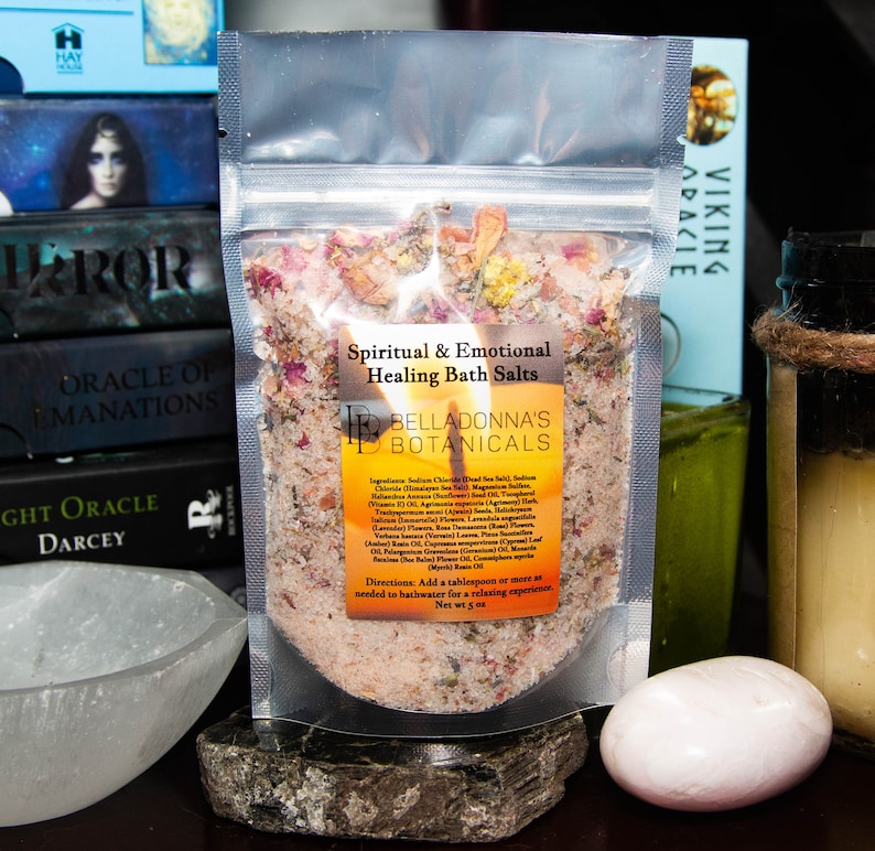 Spiritual & Emotional Healing Bath Salts Etsy