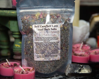 Self Love + Self Care Ritual Bath Salts