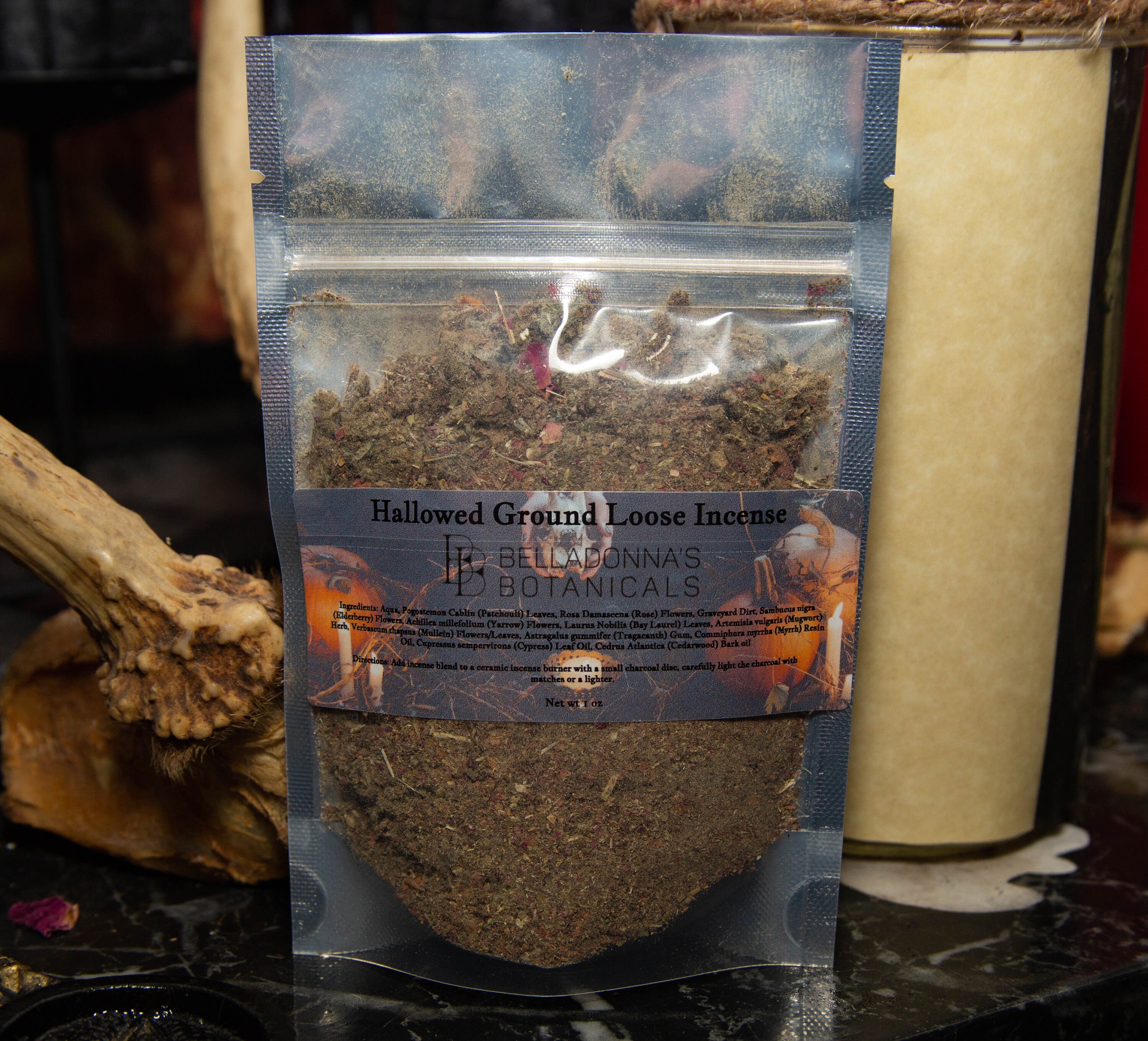 Hallowed Ground Loose Incense Etsy