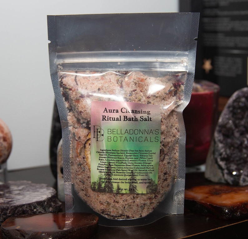 Aura Cleansing Ritual Bath Salts image 1