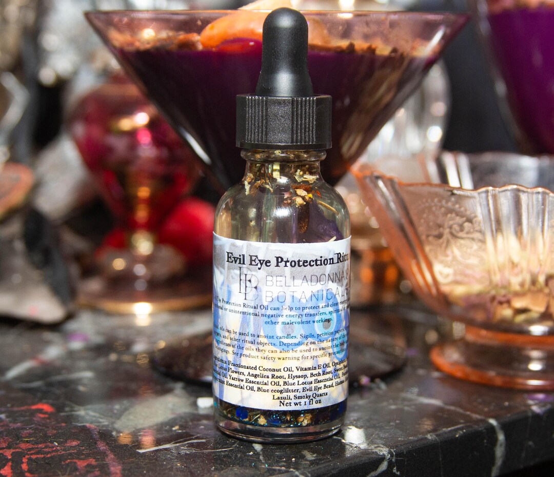 Evil Eye Protection Ritual Oil - Etsy