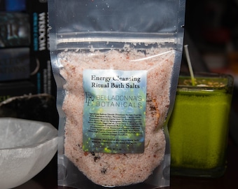 Sels de bain rituel nettoyant énergétique