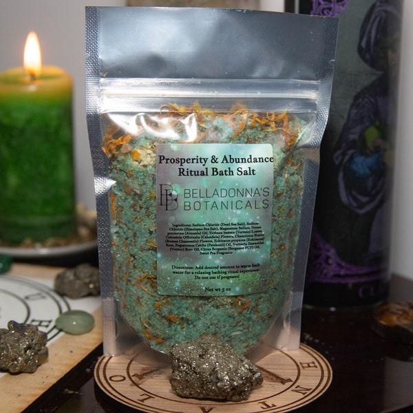 Prosperity & Abundance Ritual Bath Salts