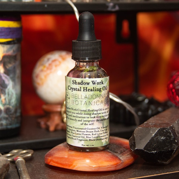 Shadow Work Crystal Healing Oil