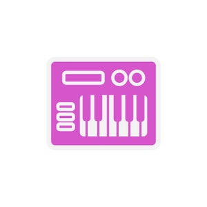 Midi Controller Sticker